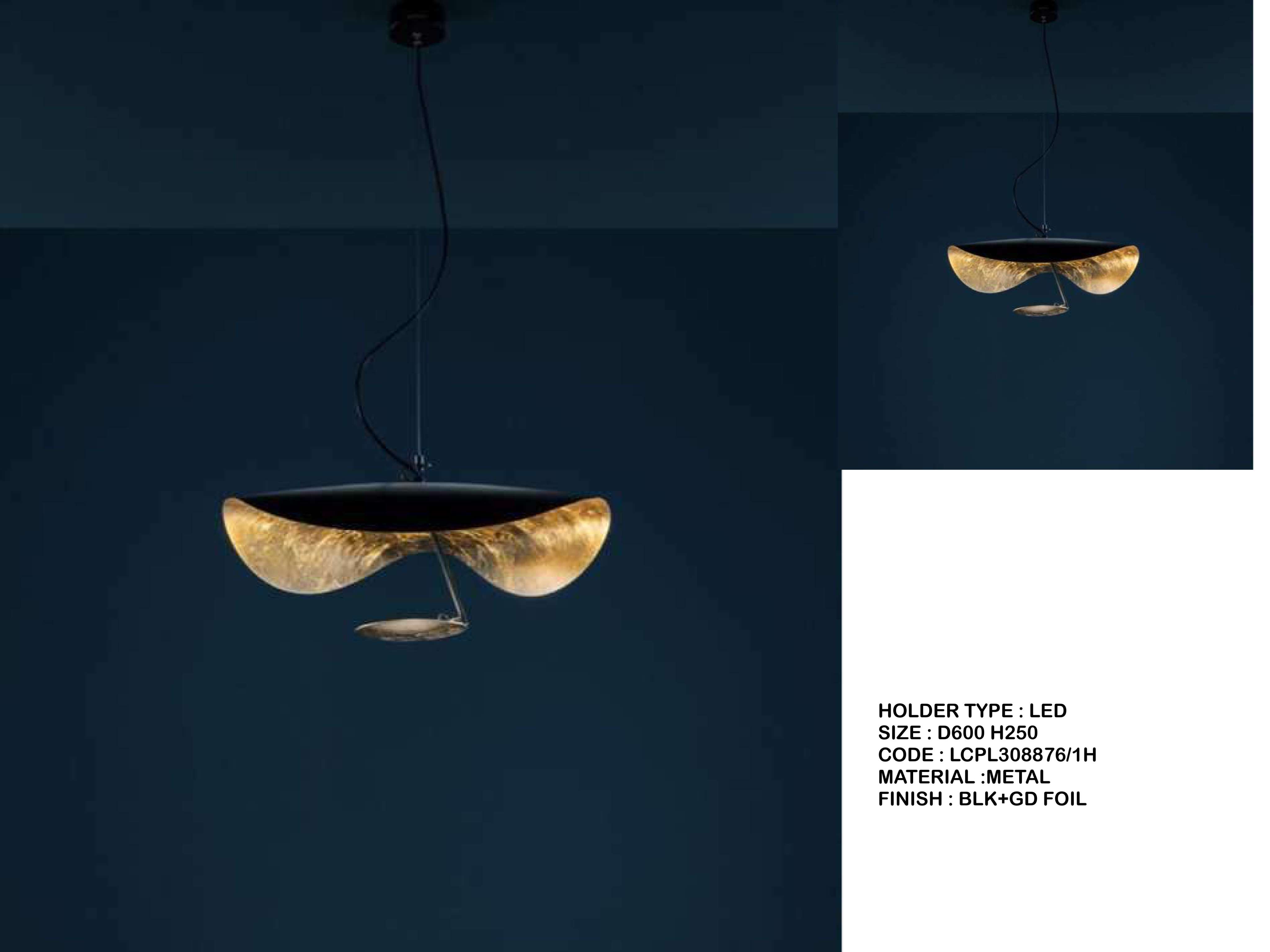 Beyond Lights - Gold Foil Lamp- LCHL